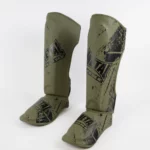 PROTEGE-TIBIAS + PIEDS BLADE - KAKI - METAL BOXE