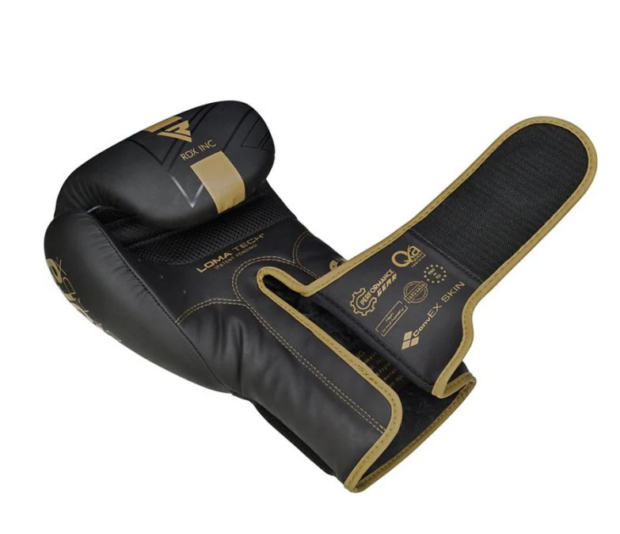 GANTS DE BOXE F6 MATTE - GOLDEN - RDX – Image 2