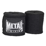BANDES DE BOXE 2.5m - NOIR - METAL BOXE