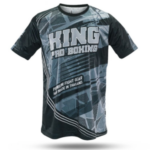 T-SHIRT MAILLOT FLAG 1 - GRIS - KING PRO BOXING