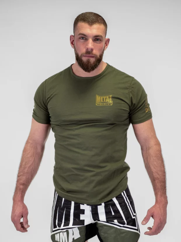 T-SHIRT VINTAGE MILITARY - METAL BOXE