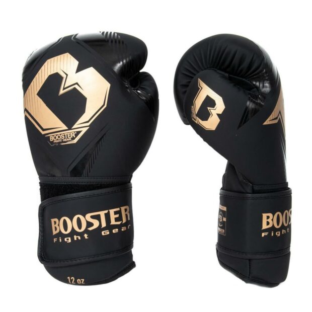 GANTS DE BOXE BANGKOK SERIES 1 - NOIR/OR - BOOSTER