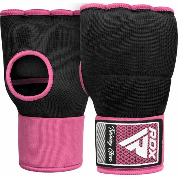 SOUS GANTS GEL AVEC SANGLES POIGNETS - ROSE - RDX – Image 2