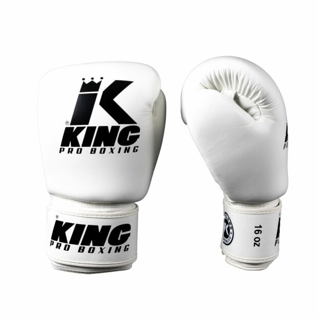 GANTS DE BOXE BGVL 3 - WHITE - KING PRO BOXING