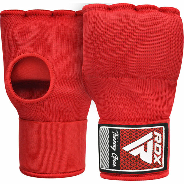 SOUS GANTS GEL AVEC SANGLES POIGNETS - ROUGE - RDX – Image 2