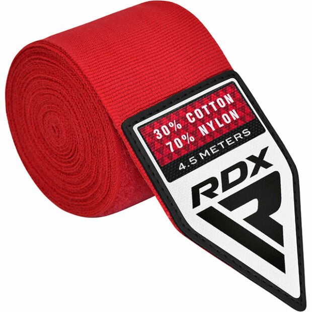 BANDES DE BOXE 4.5m - ROUGE - RDX