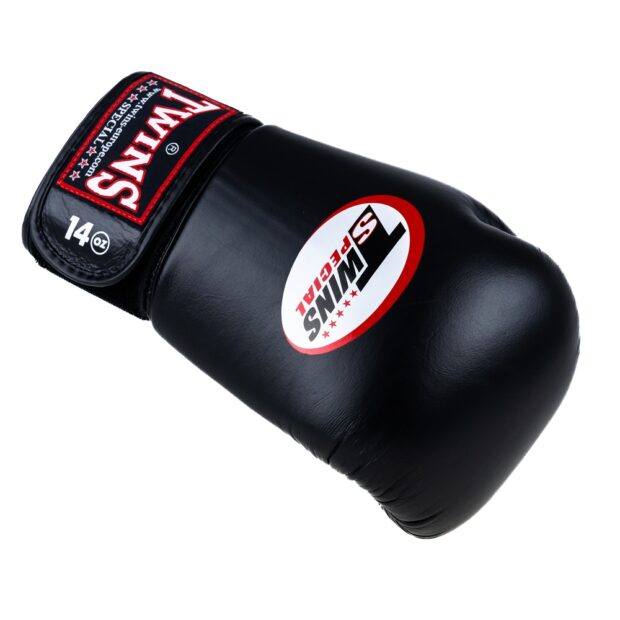 GANTS DE BOXE BG-N V2 - BLACK -  TWINS – Image 3