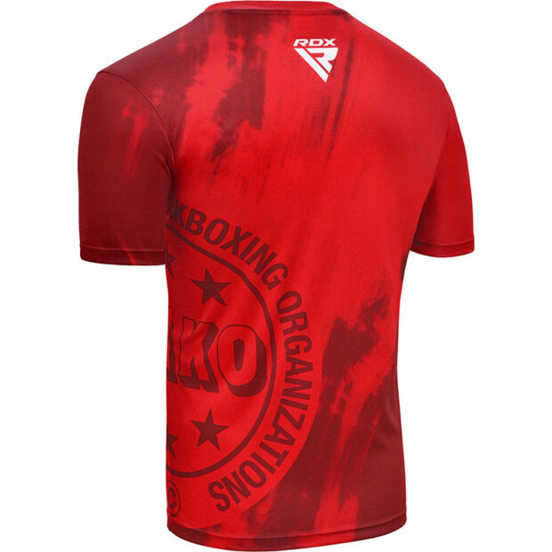 RDX WAKO T-SHIRT T1 ROUGE – Image 4