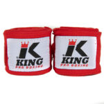 BANDES DE BOXE - ROUGE - KING - 4,60M