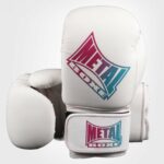 GANTS DE BOXE ENTAINEMENT - METAL BOXE - VICE - BLANC