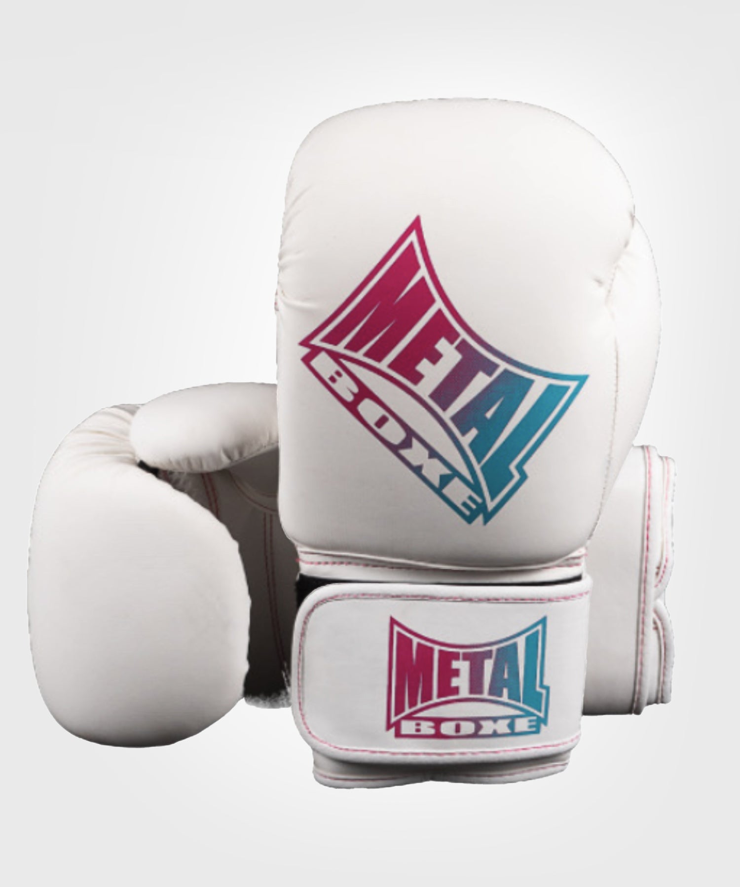 GANTS DE BOXE ENTAINEMENT - METAL BOXE - VICE - BLANC